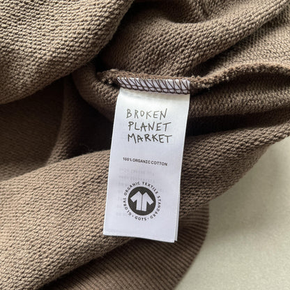 Felpa con cappuccio Blue Planet Market di Broken Planet 
