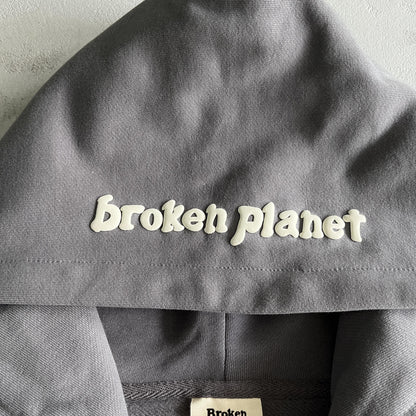 Felpa con cappuccio e zip Broken Planet Twin Flames 