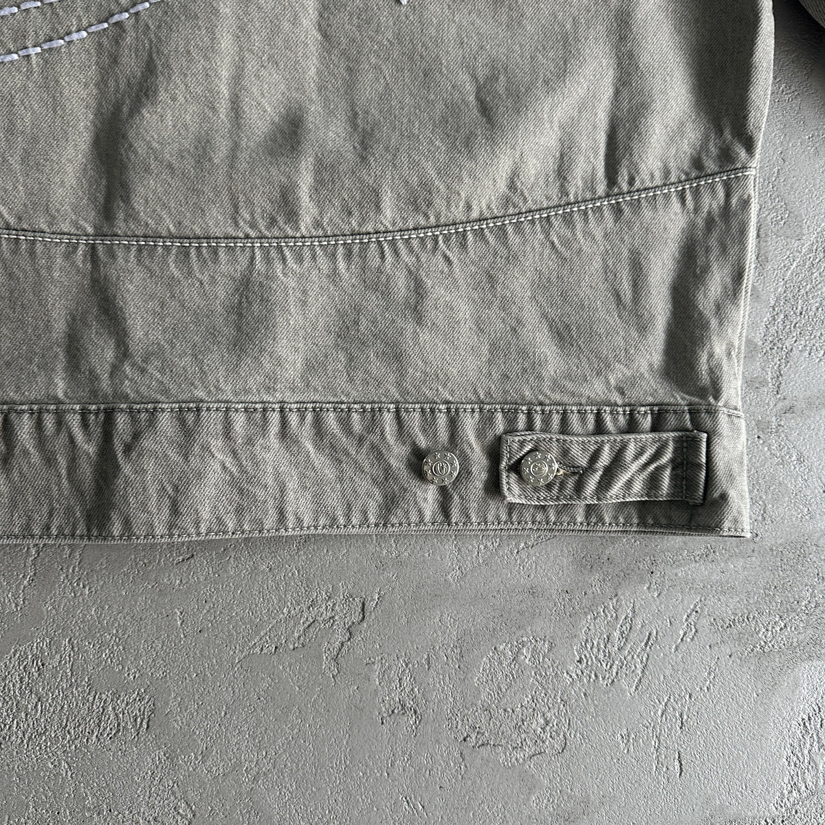 Corteiz Denim Jeansjacke Grau