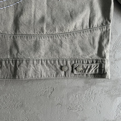 Corteiz Denim Jeansjacke Grau