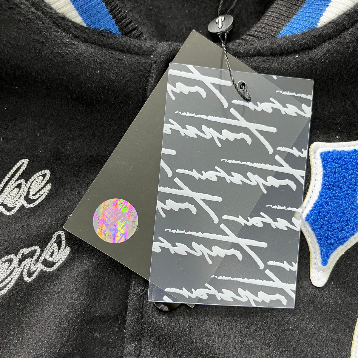Trapstar Varsity Jacke Couro Legítimo