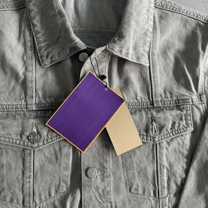 Corteiz Denim Jeansjacke Grau