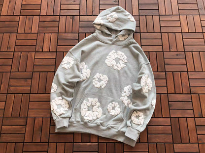 Denim Tears – Kapuzenpullover „The Cotton Wreath“