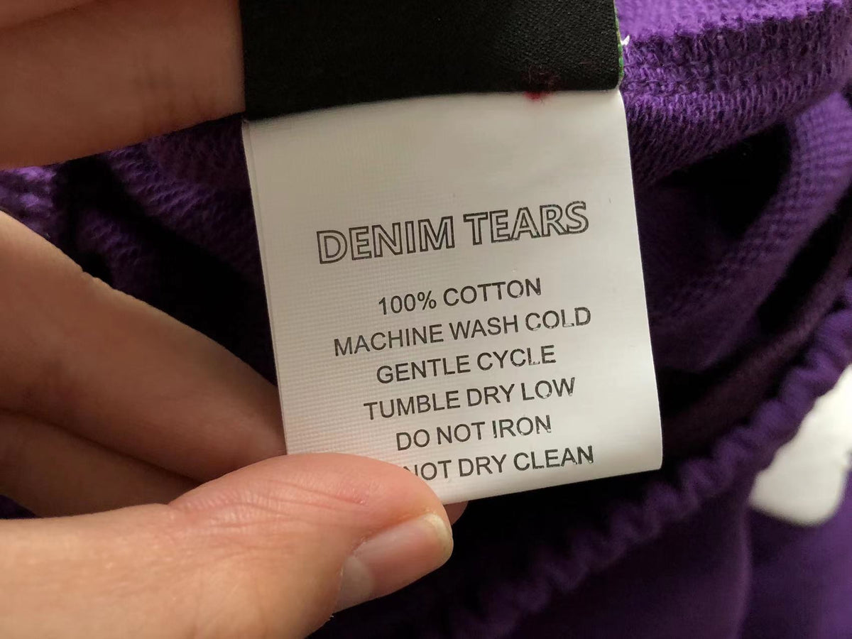 Denim Tears – Shorts mit Baumwollkranz