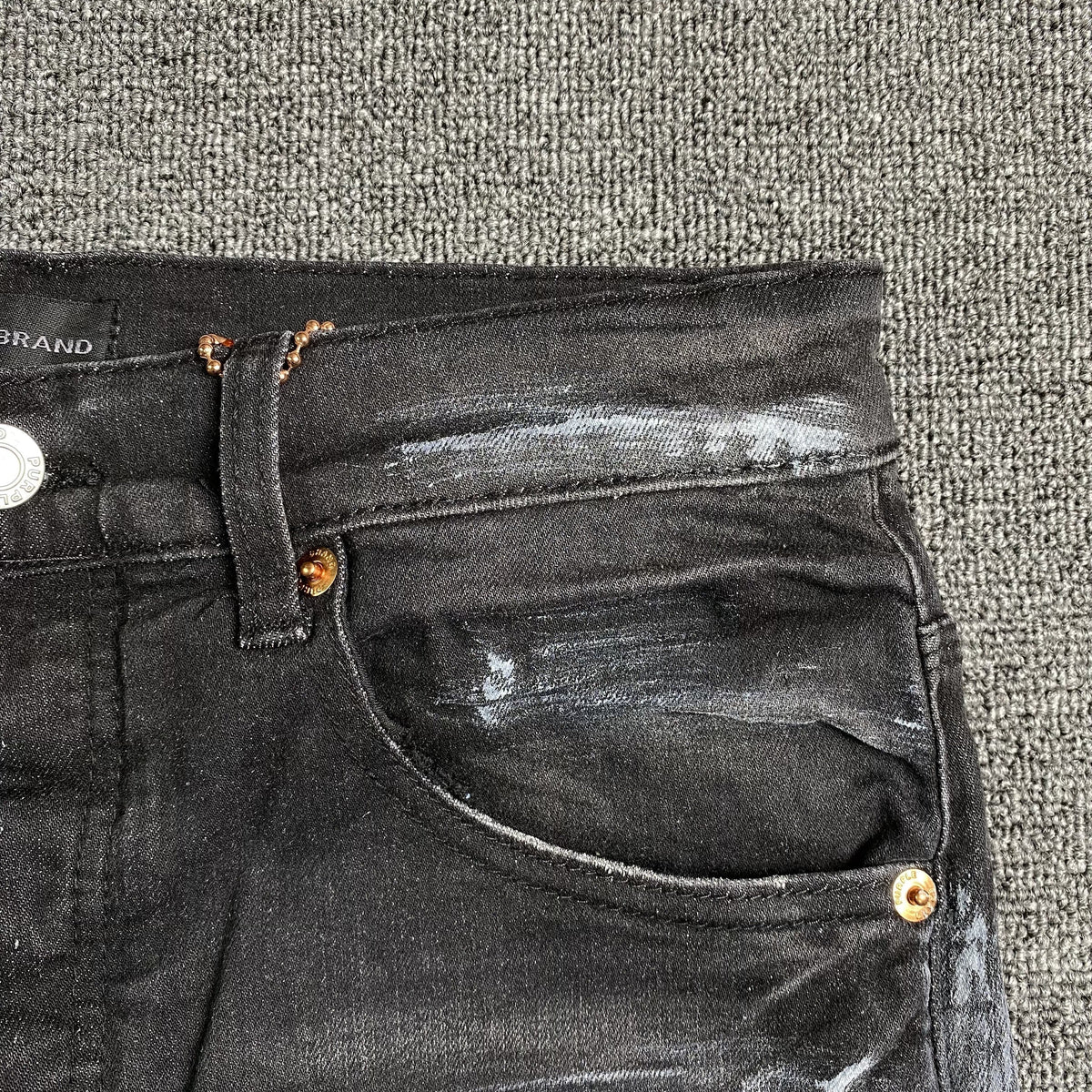 Jeans slim del marchio Purple