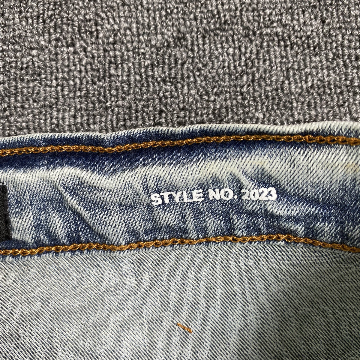 Jeans slim del marchio Purple