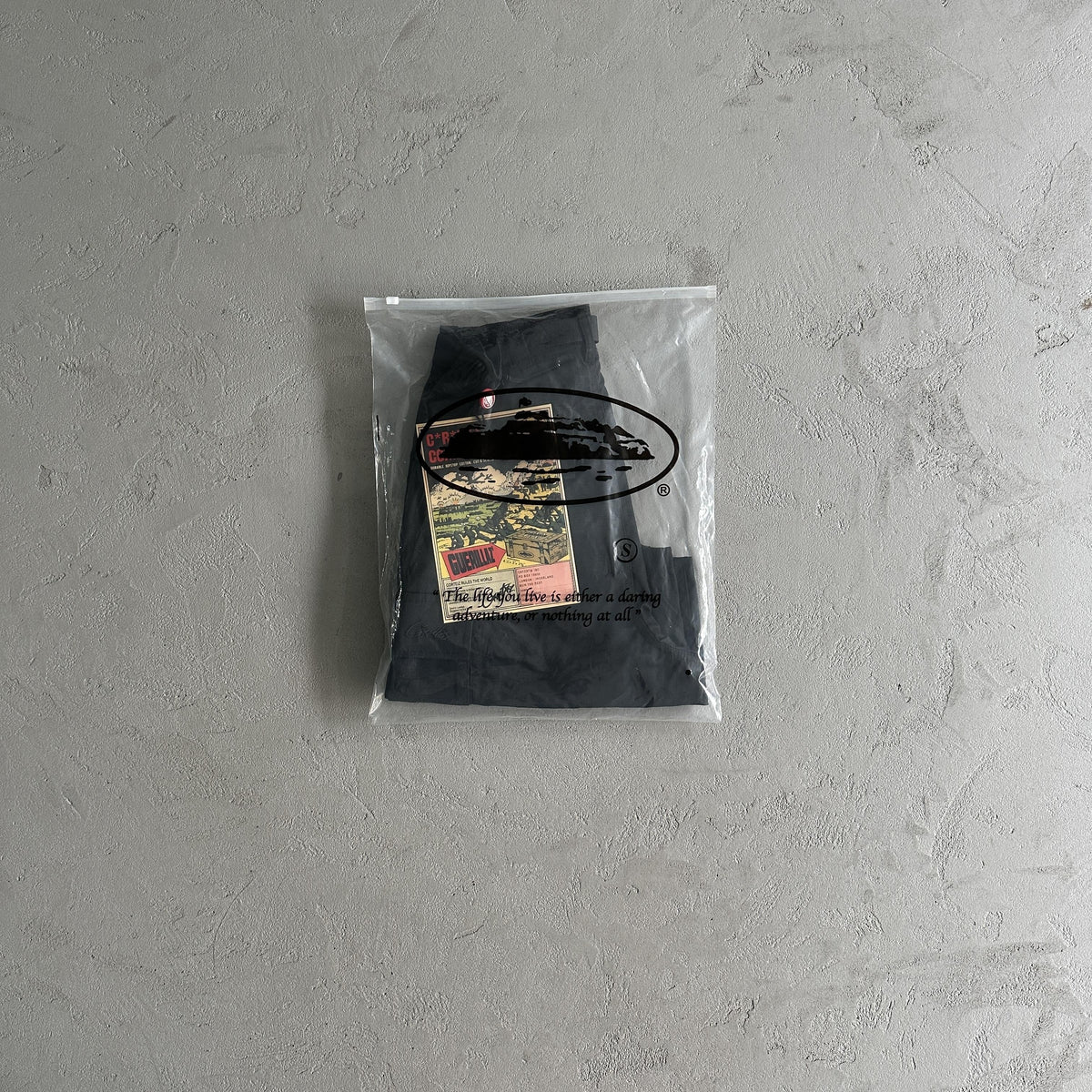 Corteiz – Schwarze Cargo-Shorts