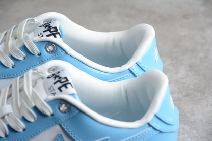 Bape Sta Lackleder North Carolina Blau 