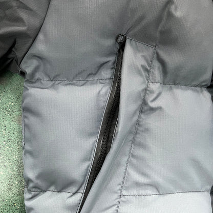 Trapstar Pufferjacke Decoded mit Kapuze Schwarz-Farbverlauf 