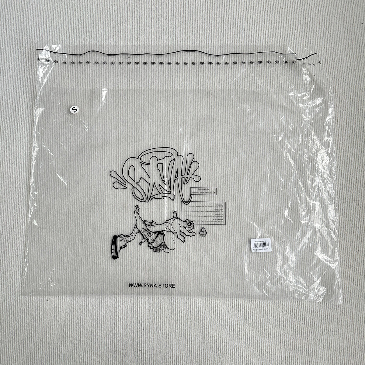 Synaworld Puffer Schwarz