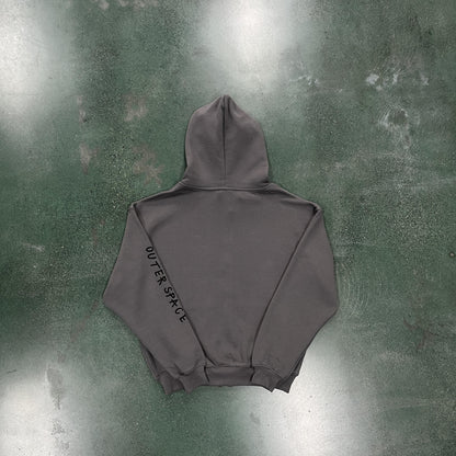 Broken Planet Planet Kapuzenpullover mit Reißverschluss 