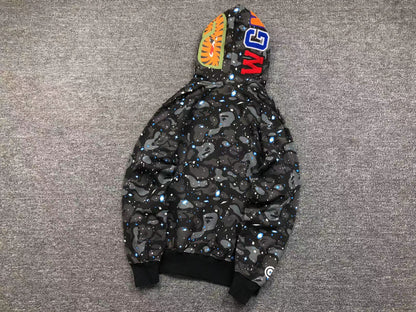 Felpa con cappuccio Bape