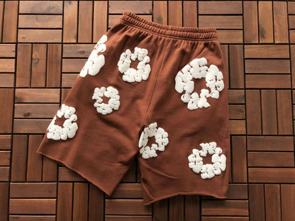 Denim Tears – Shorts mit Baumwollkranz