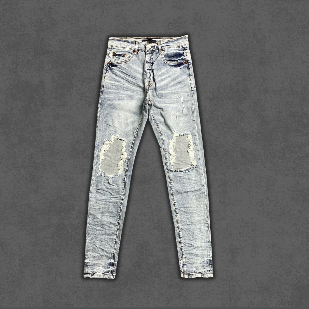 Jeans slim del marchio Purple