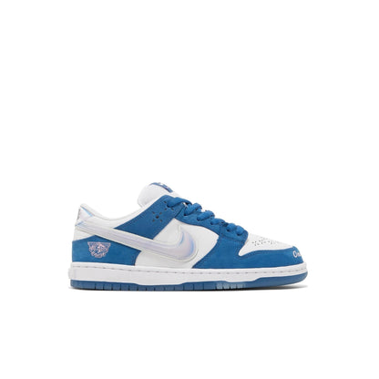 Born x Raised x Nike SB Dunk Low Weiß Blau 