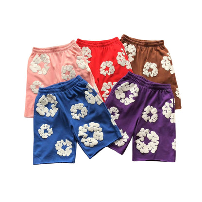 Denim Tears – Shorts mit Baumwollkranz