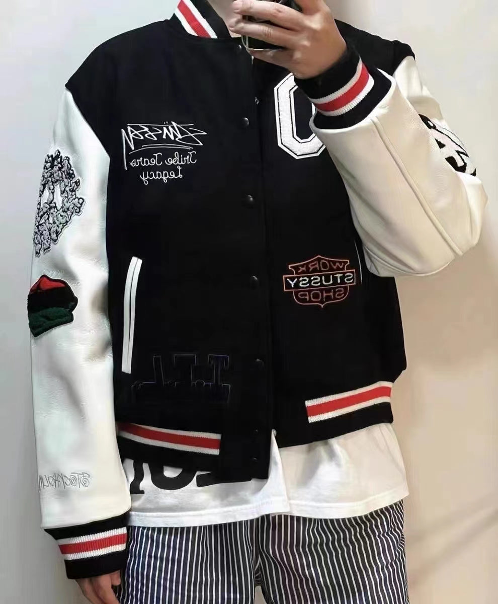 Denim Tears x Stussy x Our Legacy Collegejacke