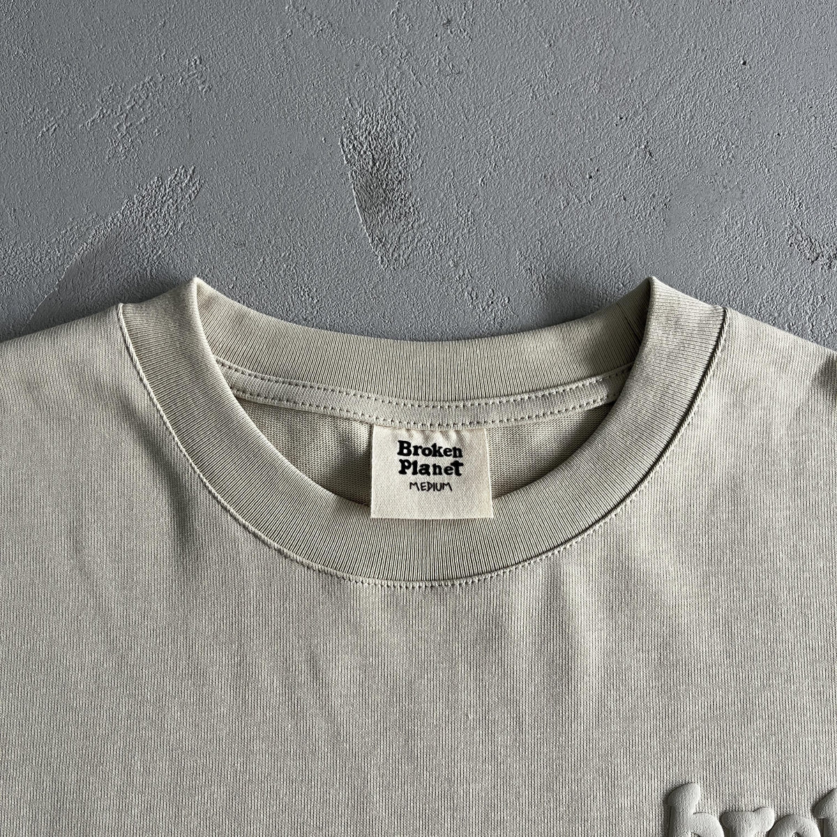 Broken Planet Basic Letter Kurzes T-Shirt 