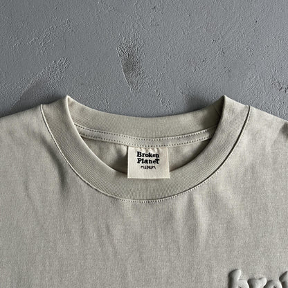 Broken Planet Basic Letter Kurzes T-Shirt 