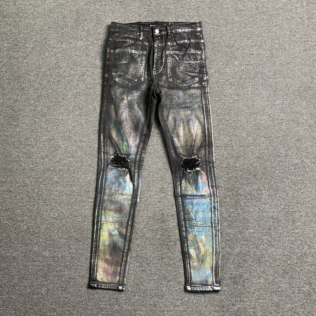 Jeans slim del marchio Purple