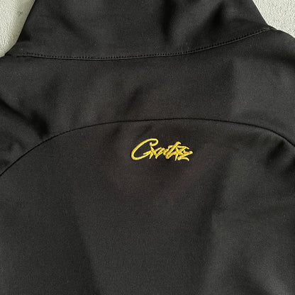 Corteiz Talismo Fußballtrikot – Schwarz 