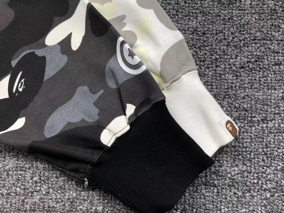 Felpa con cappuccio Bape