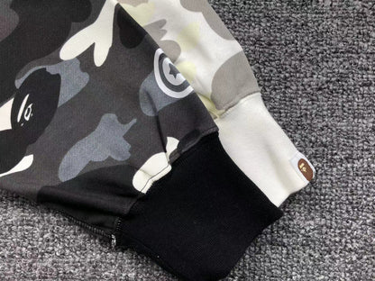 Felpa con cappuccio Bape