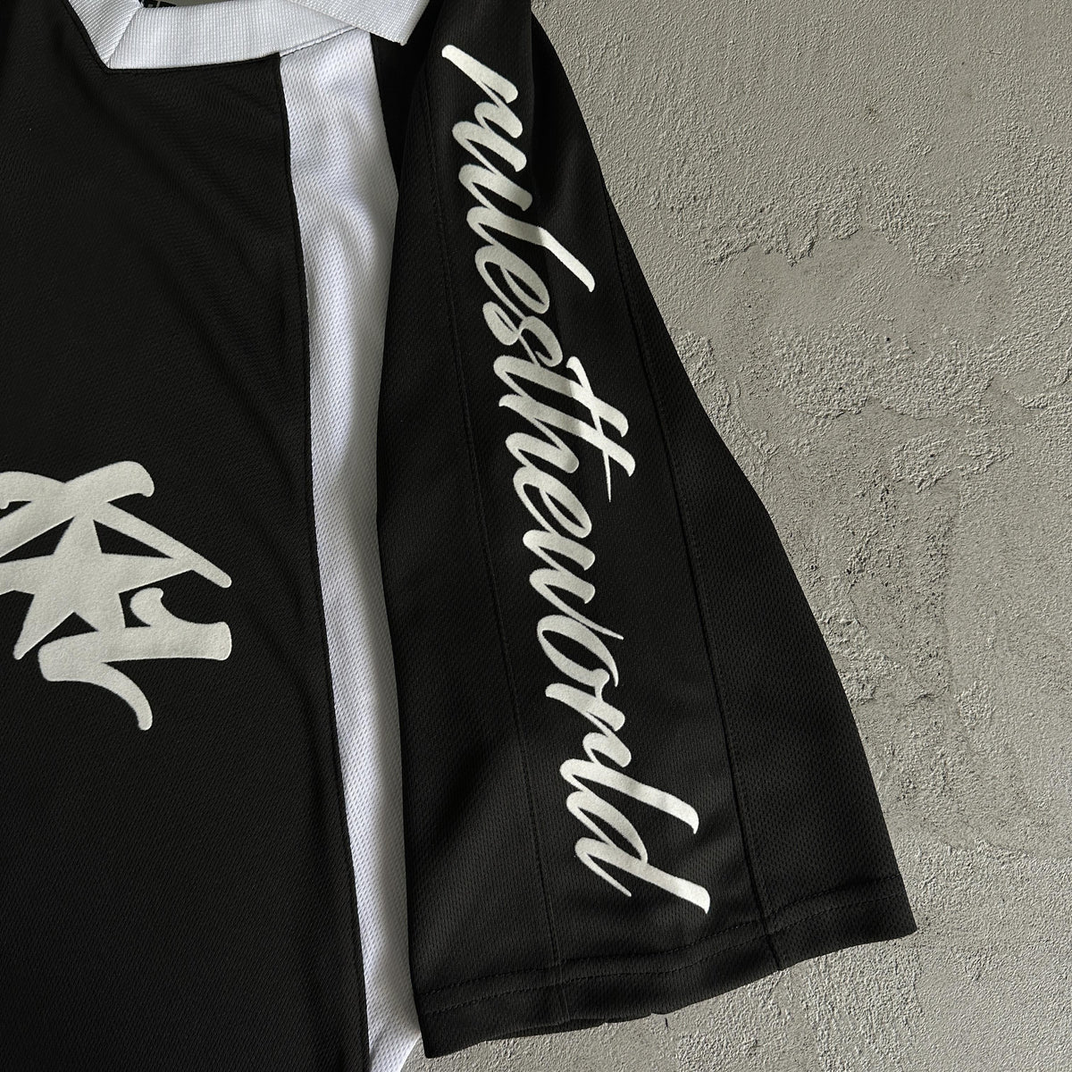 Corteiz Panel Jersey-Schwarz