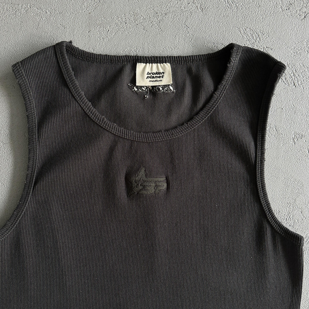 Broken Planet Herren Gewaschenes Ribbde Tanktop