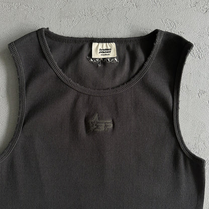 Broken Planet Herren Gewaschenes Ribbde Tanktop