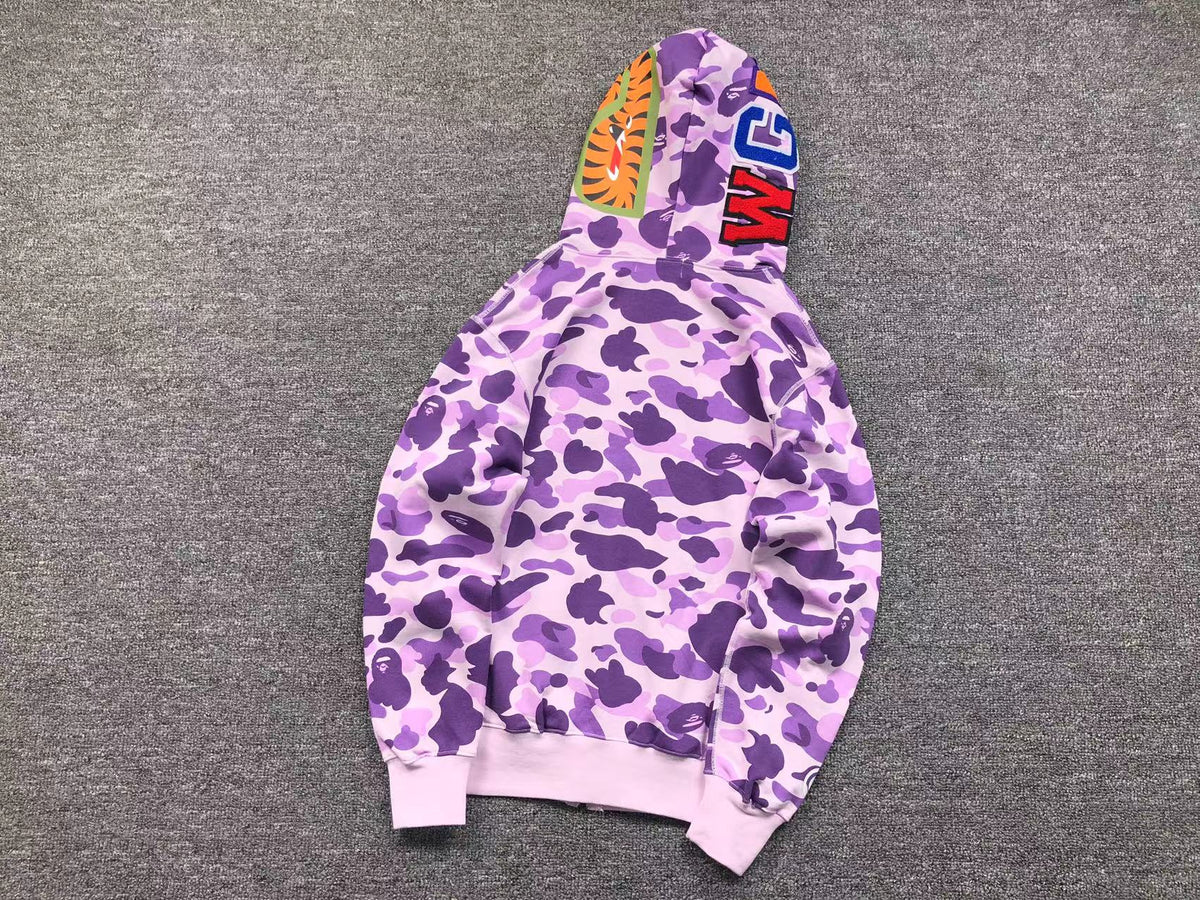 Felpa con cappuccio Bape