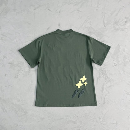 Gebrochener Planet Space Trails TShirt 