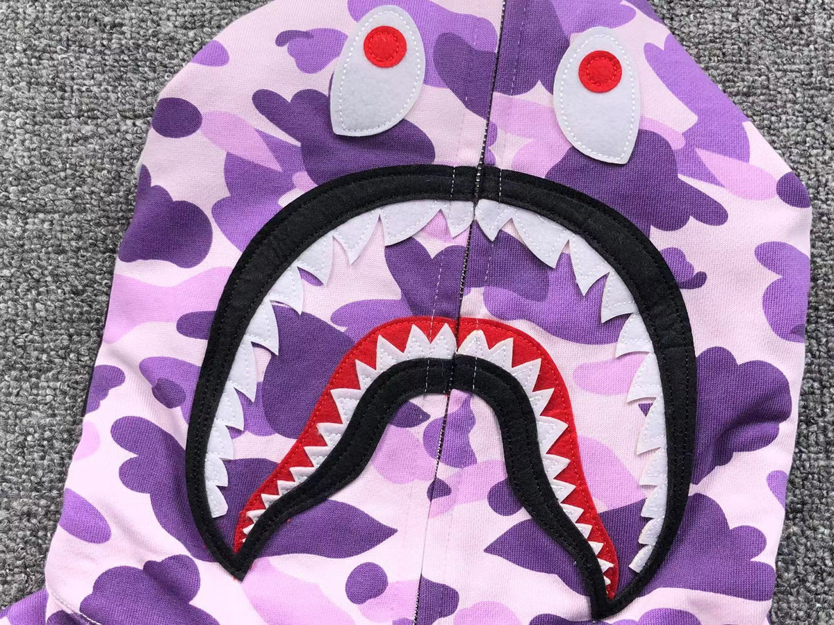 Felpa con cappuccio Bape