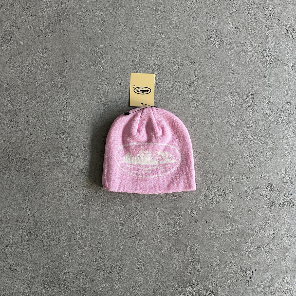 Corteiz Demon Beanie - Cappello beige