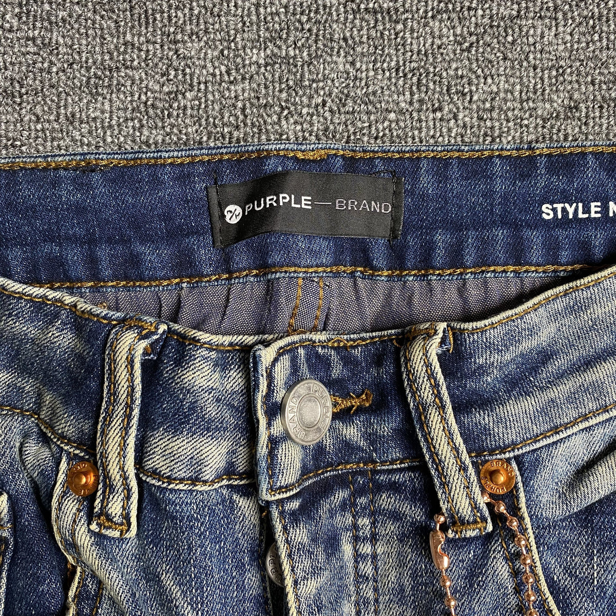 Jeans slim del marchio Purple