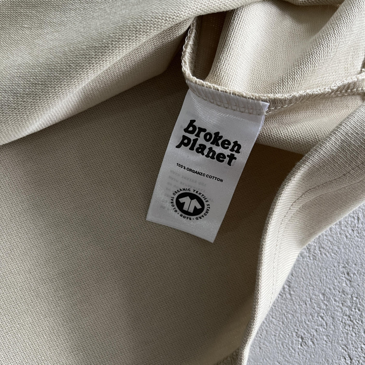 Broken Planet Basic Letter Kurzes T-Shirt 