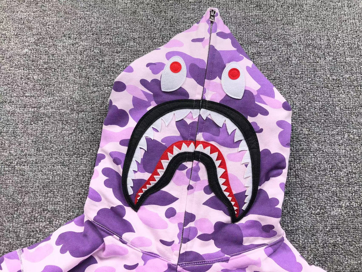 Felpa con cappuccio Bape