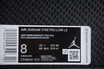 AJ 11 Low "Snake"