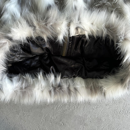 Corteiz Pelzjacke mit Kapuze