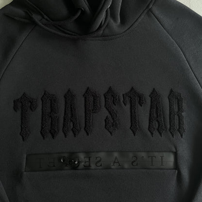 Tuta Trapstar in ciniglia decorata Black Out 