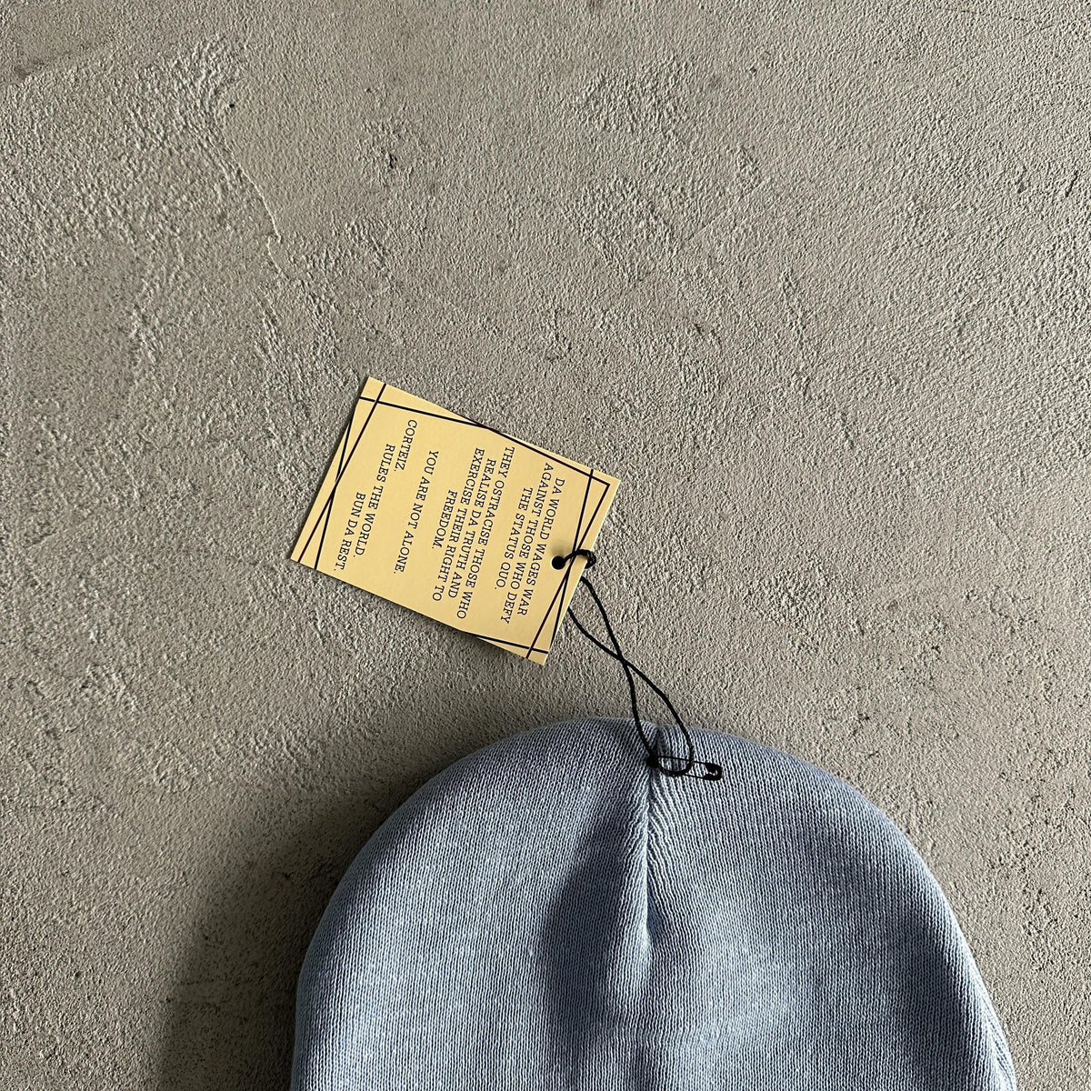 Corteiz Dämon bestickte Beanie-Mütze