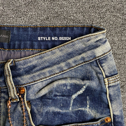 Jeans slim del marchio Purple