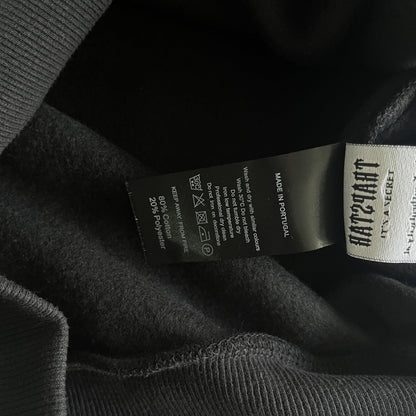Tuta Trapstar in ciniglia decorata Black Out 