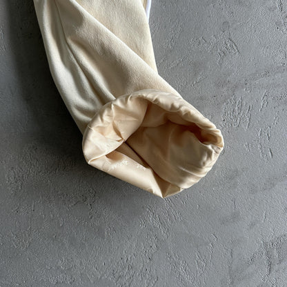 Pantaloni in velluto Corteiz color crema 