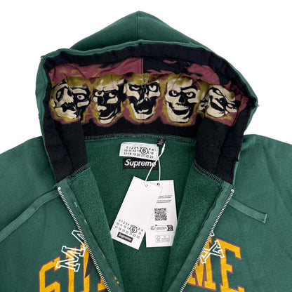 Felpa con cappuccio e zip Supreme MM6 Maison Margiela