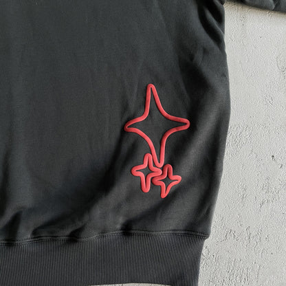 Broken P Skeleton Zip Up Hoodie