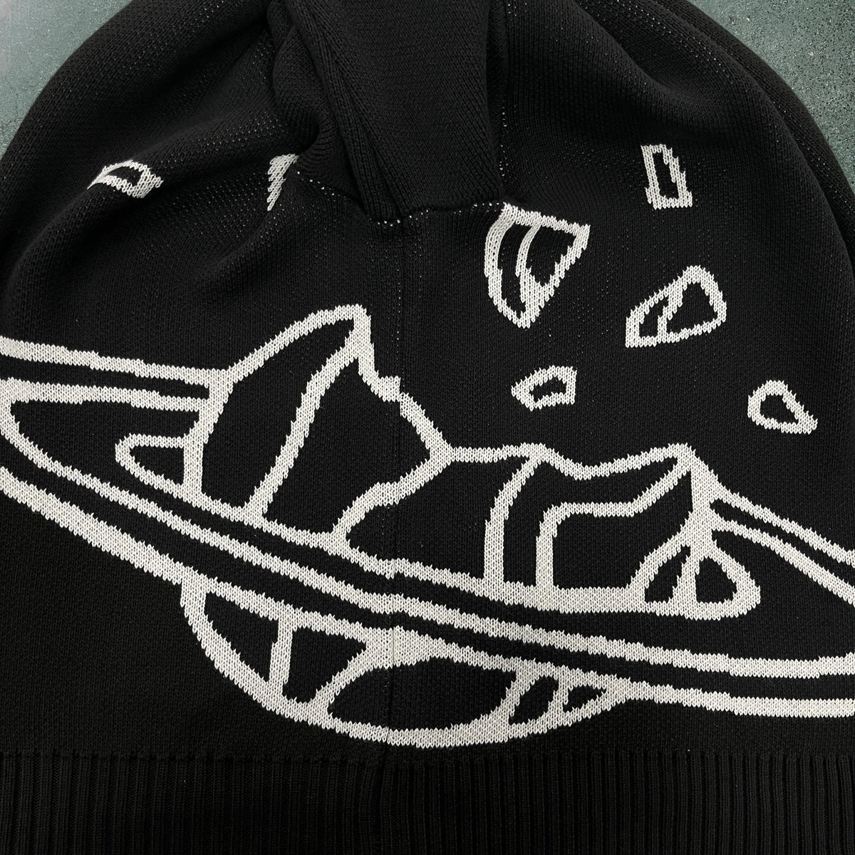 Broken P Knitted Sweater