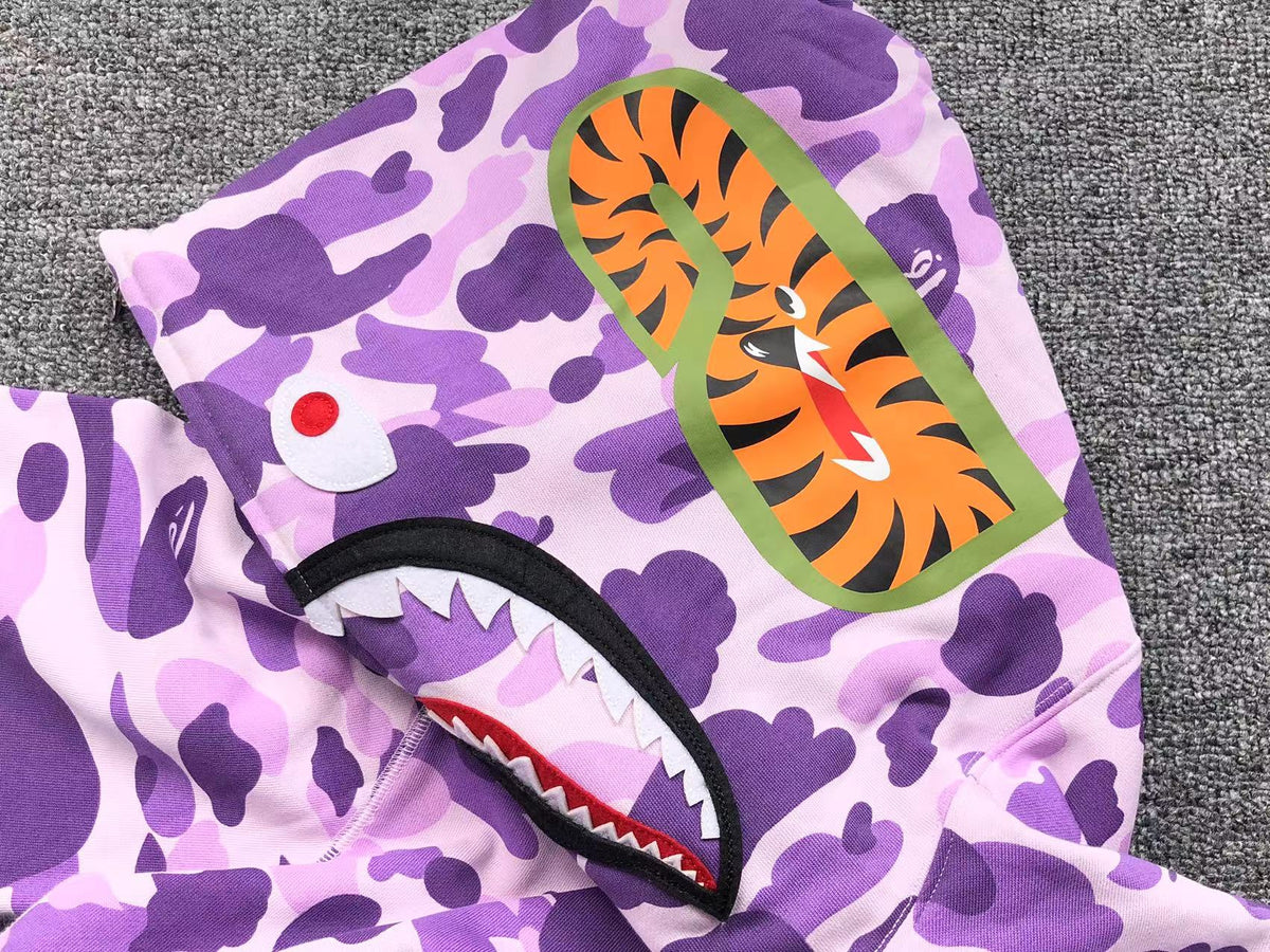 Felpa con cappuccio Bape