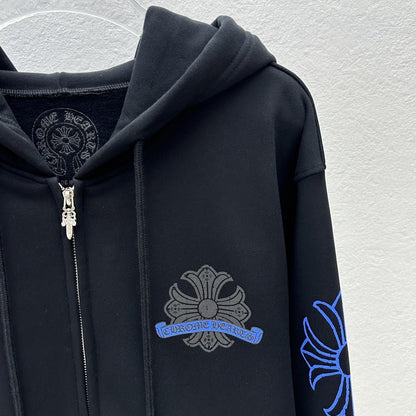 Felpa con cappuccio Chrome Hearts