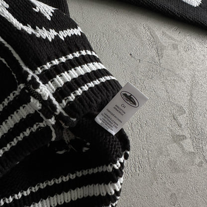 Corteiz heavy knit jacquard sweater